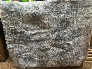Alfombra Shaggy de salón 164 x 202 cm Interior