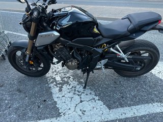 Honda CB650R Negra 2020