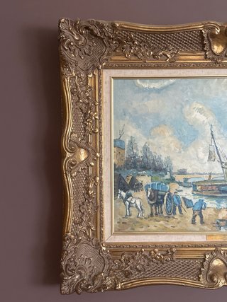 Cuadro La Seine à Berey (1875) Paul Cézanne