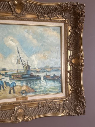Cuadro La Seine à Berey (1875) Paul Cézanne