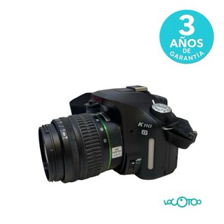 Cámara Réflex Pentax K110D Negra