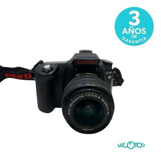 Cámara Réflex Pentax K110D Negra