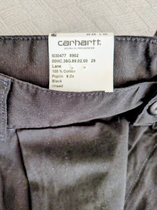 Pantalones Cargo Carhartt WIP Negros