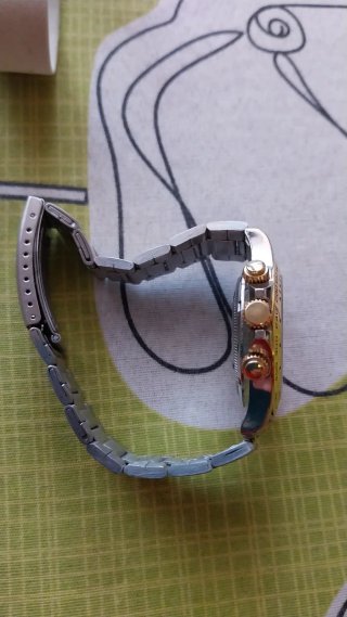 Orologio Kienzle Uomo Cronografo Oro Argento