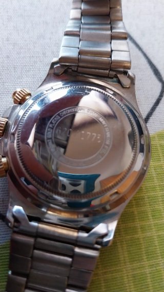 Orologio Kienzle Uomo Cronografo Oro Argento