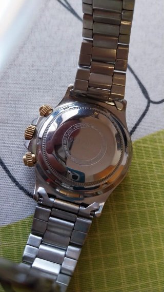 Orologio Kienzle Uomo Cronografo Oro Argento