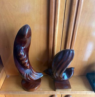Figura madera República Dominicana
