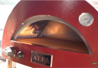 Horno Pizza Alfa Portable. Color rojo.