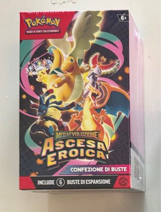 Pokemon Ascesa Eroica - 6 Buste
