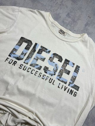 Camiseta Diesel Beige Talla M