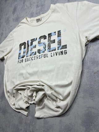Camiseta Diesel Beige Talla M