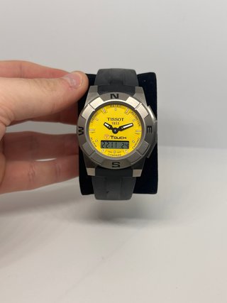 Tissot T-Touch Titanium Esfera Amarilla