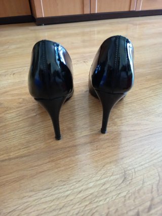 Zapatos de salón negros talla 37