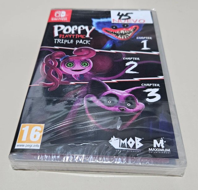 Varios juegos de switch precintados