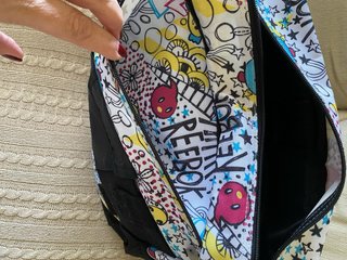 Bolso Reebok juvenil con estampado