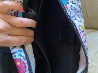 Bolso Reebok juvenil con estampado