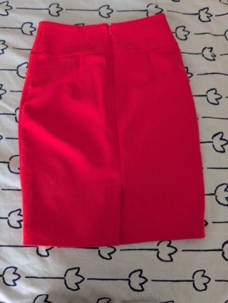 Falda tubo Morgan NARANJA talla 36