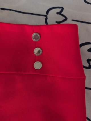 Falda tubo Morgan NARANJA talla 36