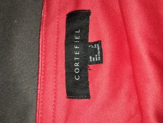 Falda Cortefiel crochet rosa
