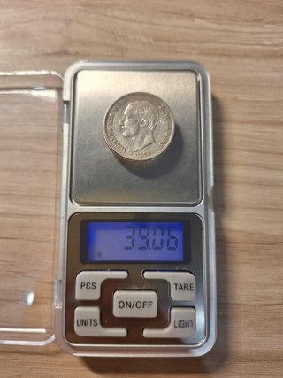 Spot de 39.06 gramos de plata en monedas españolas