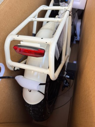 Bici Eléctrica Plegable Beige