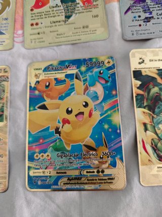 Cromos metálicos Pokémon