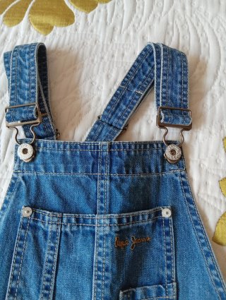 Peto vaquero Pepe Jeans corto niña