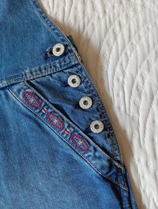 Peto vaquero Pepe Jeans corto niña