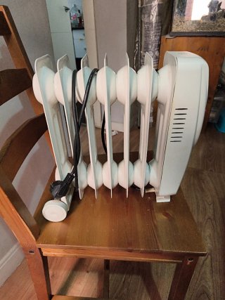 Radiador eléctrico blanco