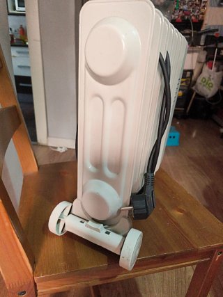 Radiador eléctrico blanco