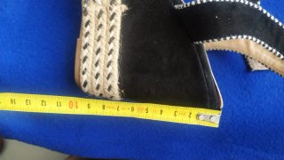 Sandalias cuña negras