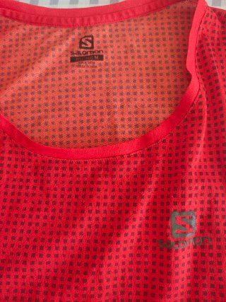 Camiseta tirantes Salomon M Roja