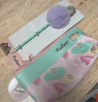 Astuccio Pusheen e Penna Pompon