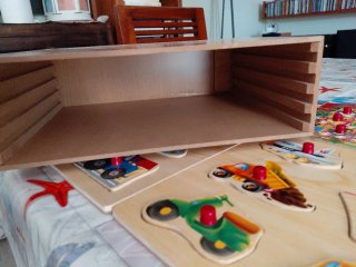 Puzzles educativos de madera