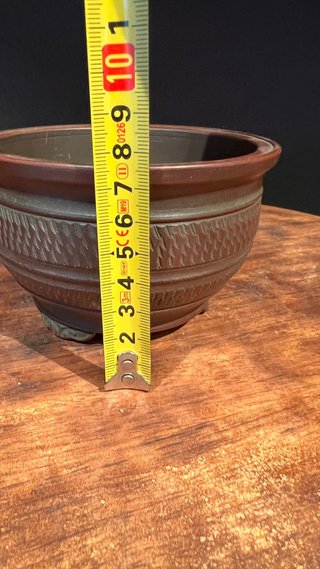 MACETA BONSAI BIGEI REDONDA TOKONAME JAPONESA