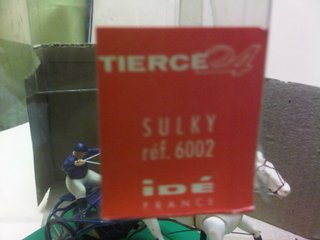 Slot Car Sulky mueve patas Tierce24 France 1967