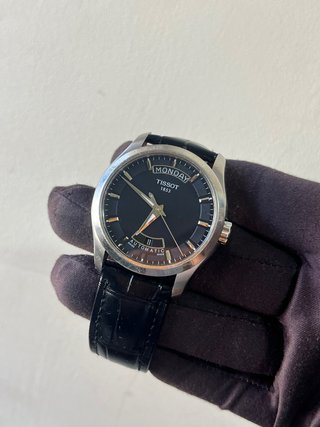 Reloj Tissot Powermatic 80 Negro/Plata