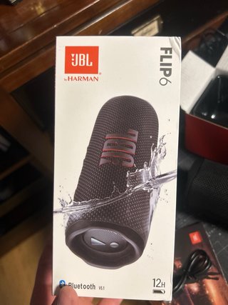 Altavoz JBL Flip 6 Negro