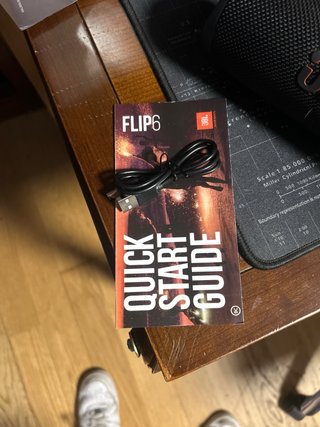 Altavoz JBL Flip 6 Negro