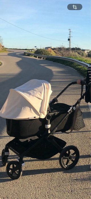 Carro Bugaboo Fox 2 Negro y Beige