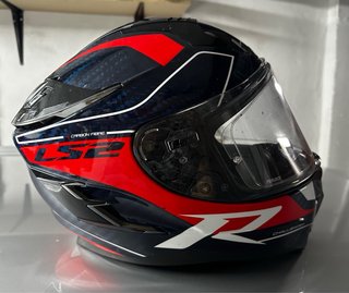Casco LS2 Carbon Challenger GT Azul/Rojo