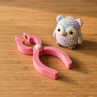 Alicates colocar ojos amigurumi crochet