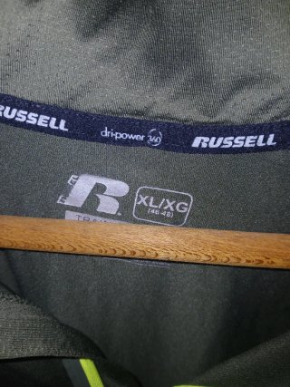 Camiseta térmica Russell hombre XL verde