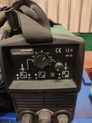 Soldadora TIG y Electrodo Alta Frecuencia