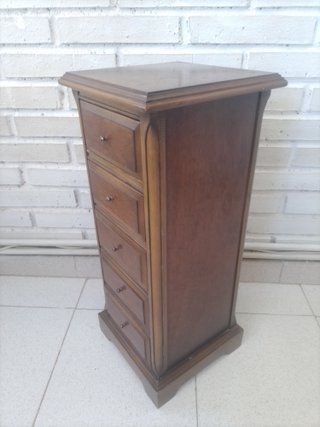 Cajonera auxiliar de madera