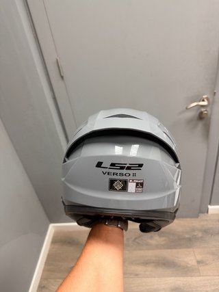 Casco LS2 Verso II Gris Nardo Talla L