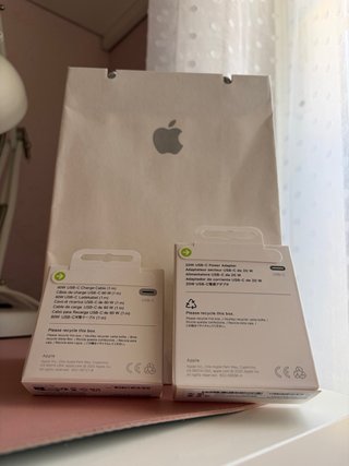 Cargador completo tipo C Apple (nuevo)