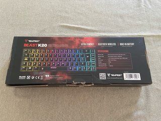 Teclado Gaming Tempest K20 Beast RGB