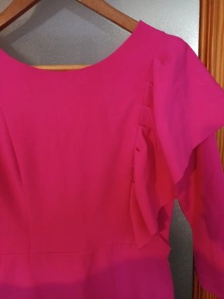 Vestido fiesta mujer rosa