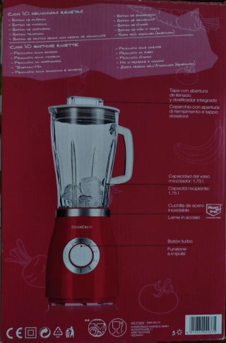 Batidora de vaso 550W LidL